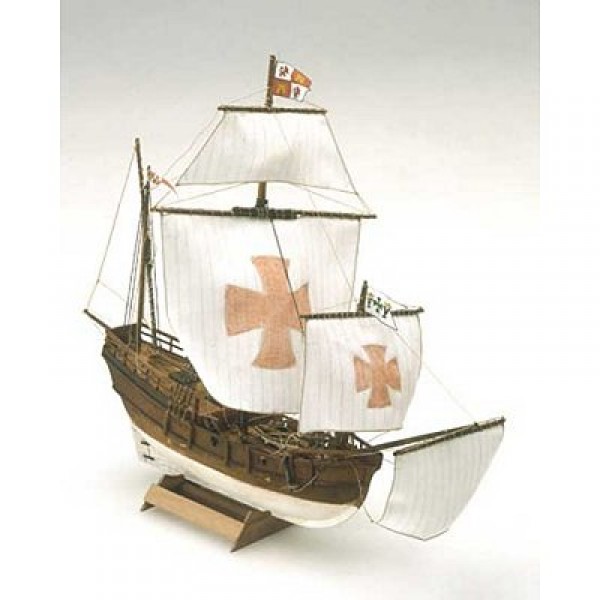Maquette bateau en bois : La Pinta - Mamoli-Z49MM15