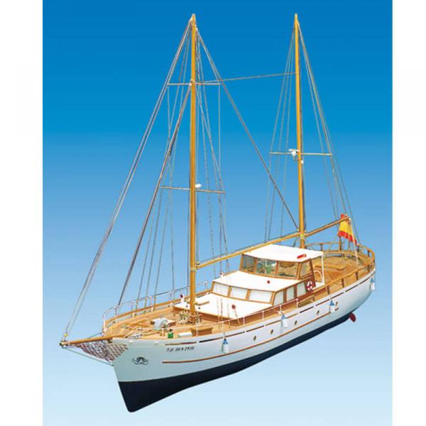 Maquette bateau en bois RC : Bruma - Mantua-S068736