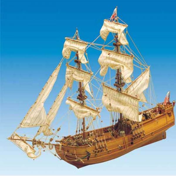 Maquette de bateau en bois : Golden Star - Mantua-S068769