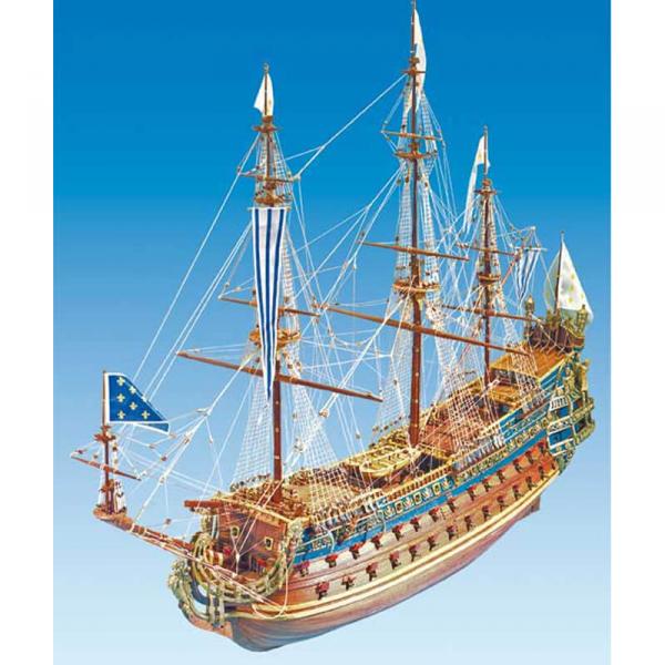 Maquette de bateau en bois : Le Soleil Royal - Mantua-S068796