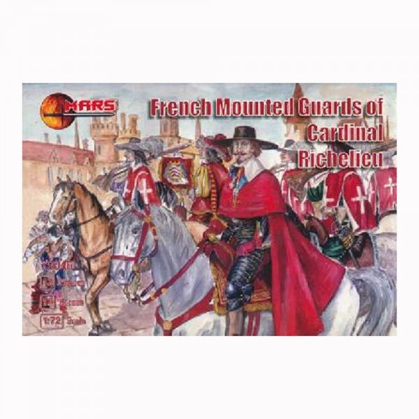 Figurine Gardes à cheval français : Gardes du cardinal de Richelieu - Mars-72046