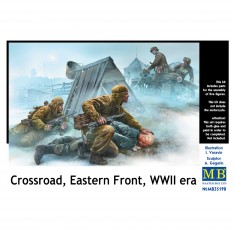 Crossroad,Eastern Front, WWII era - 1:35e - Master Box Ltd.