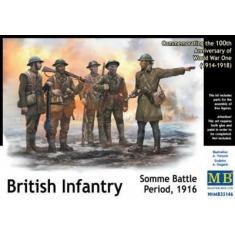 British infantry, Somme battle, 1916 - 1:35e - Master Box Ltd.
