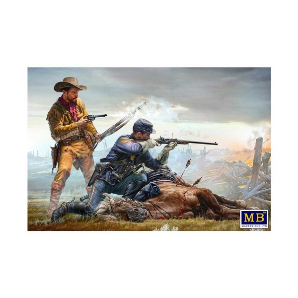 Figurines : Indian Wars Series - Final Stand - Master-MB35191