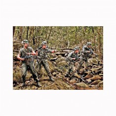 Figurines militaires : Patrouille dans la jungle US Army Infantry Vietnam 1968