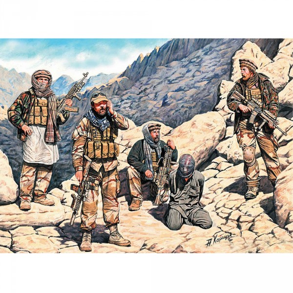 Figurines militaires : Quelque part en Afghanistan, Forces spéciales US 2013 - Masterbox-MB35163