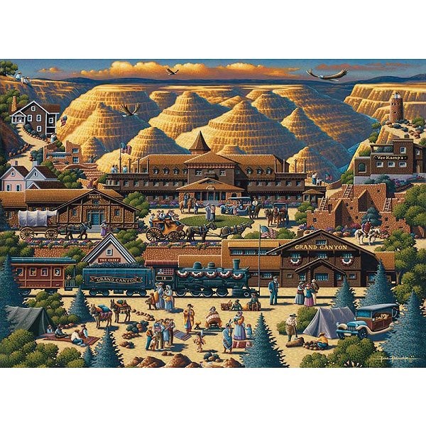 Puzzle 1000 pièces - Grand Canyon - Master-Pieces-45118