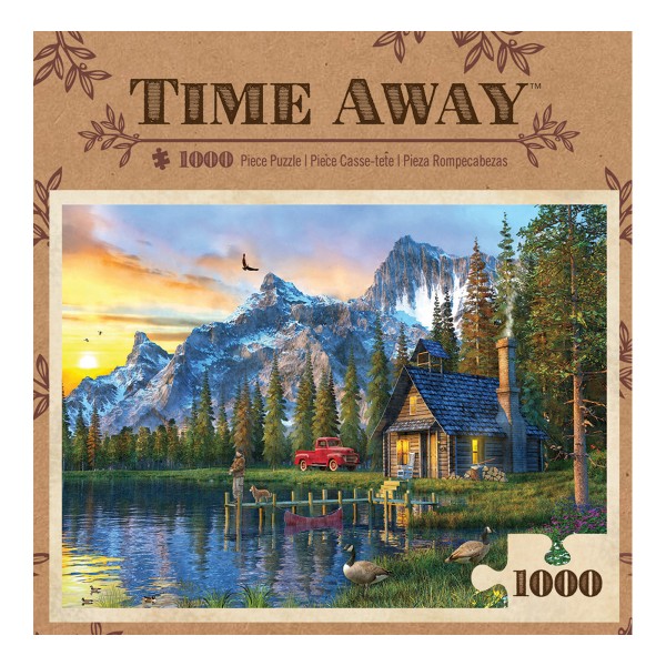 Puzzle 1000 pièces : Cottage de rêve - Master-Pieces-71639