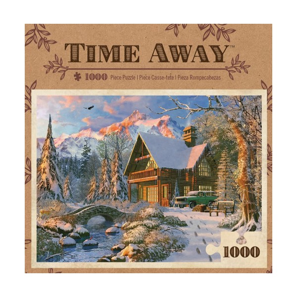 Puzzle 1000 pièces : Le paradis de l'hiver - Master-Pieces-71640