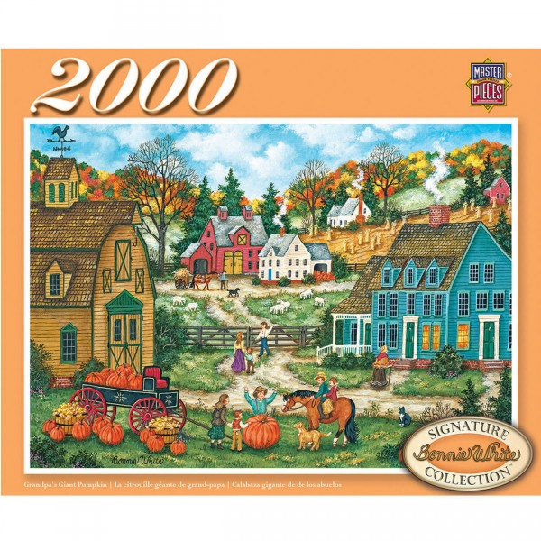 Puzzle 2000 pièces : Collection Signature : La citrouille géante de grand-papa - Master-Pieces-71665