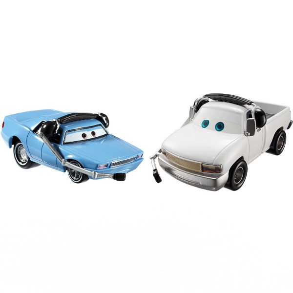 Voitures Cars 3 : Artie et Brian Fee Clamp - Mattel-Y0506-DHL19