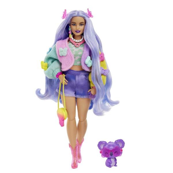 Poupée Barbie Extra et koala - Mattel-HKP95