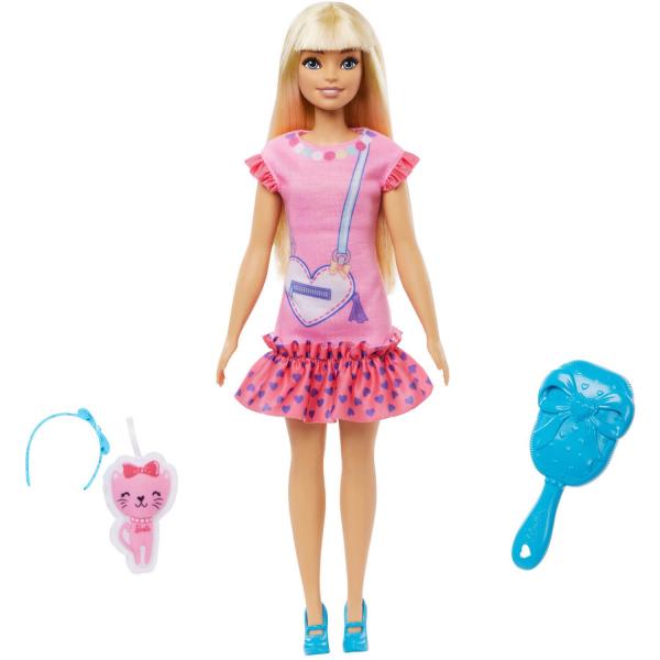 Ma Première Barbie : Poupée Malibu blonde - Mattel-HLL19