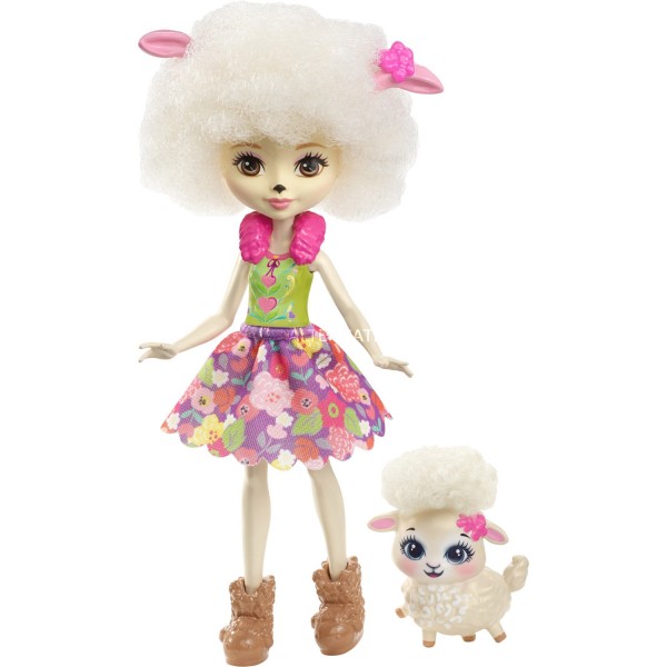 Mini-poupée Enchantimals : Lorna Brebis - Mattel-FNH25