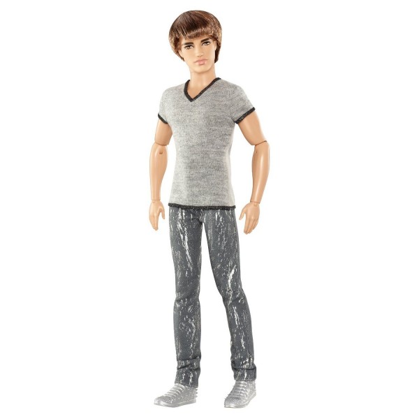 Barbie : Ken Fashionistas : Pantalon noir et argent - Mattel-T4893-Y7494