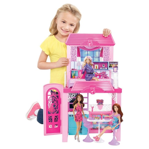Barbie : La maison de vacances de Barbie - Mattel-X7945