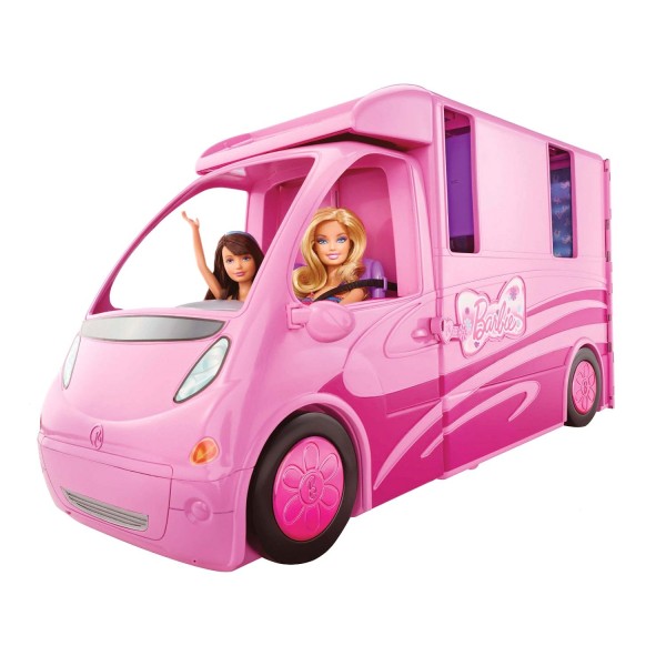 Barbie : Le camping-car équestre Barbie - Mattel-X8410