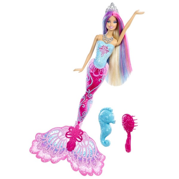 Barbie : Sirène Couleurs - Mattel-X9178