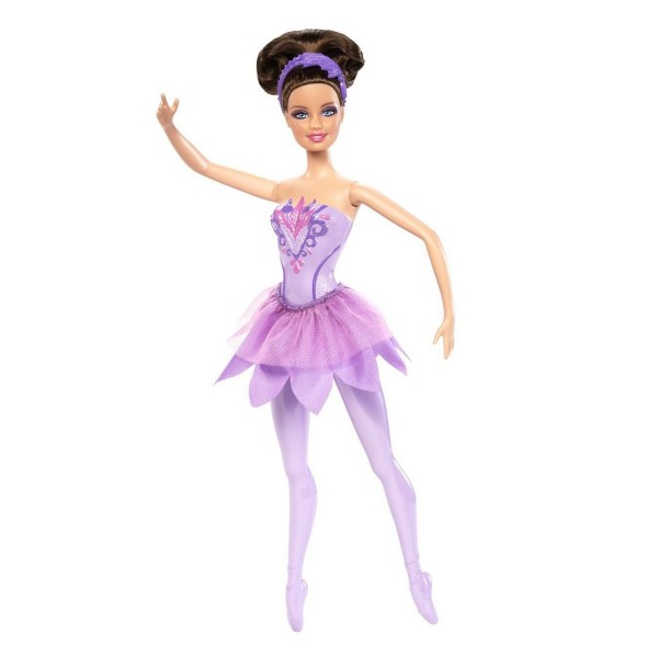 Barbie Ballerine : Tutu mauve - Mattel-X8821-X8823