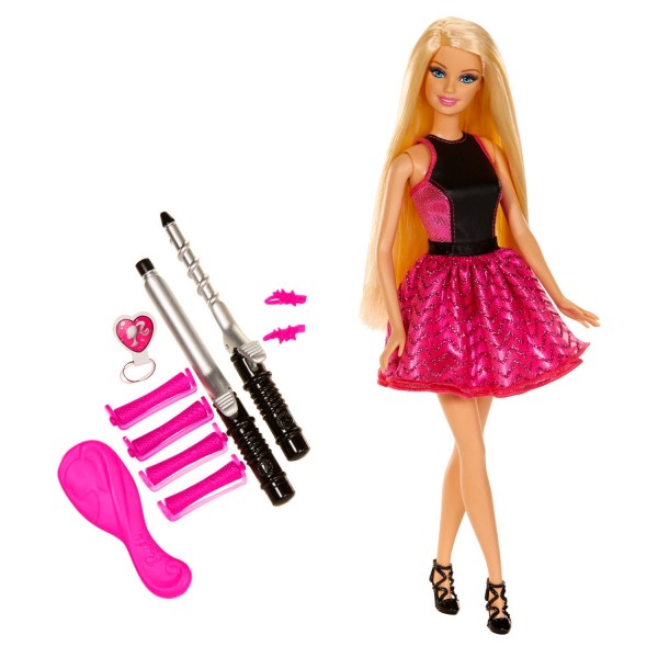 Barbie boucles glamour - Mattel-BMC01
