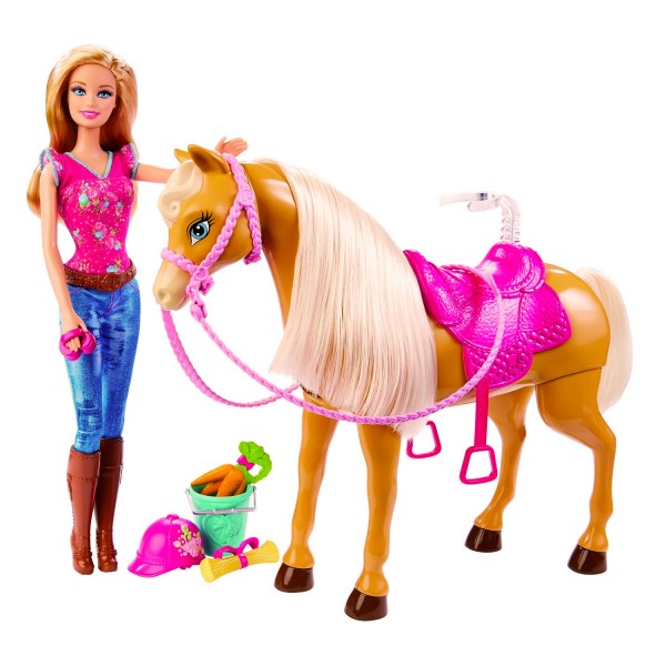 Barbie et son cheval Tawny - Mattel-BJX85