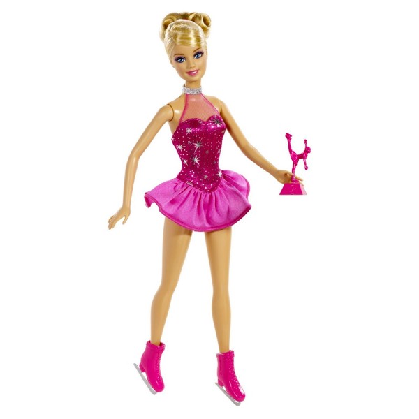 Barbie patineuse artistique - Mattel-BDT26