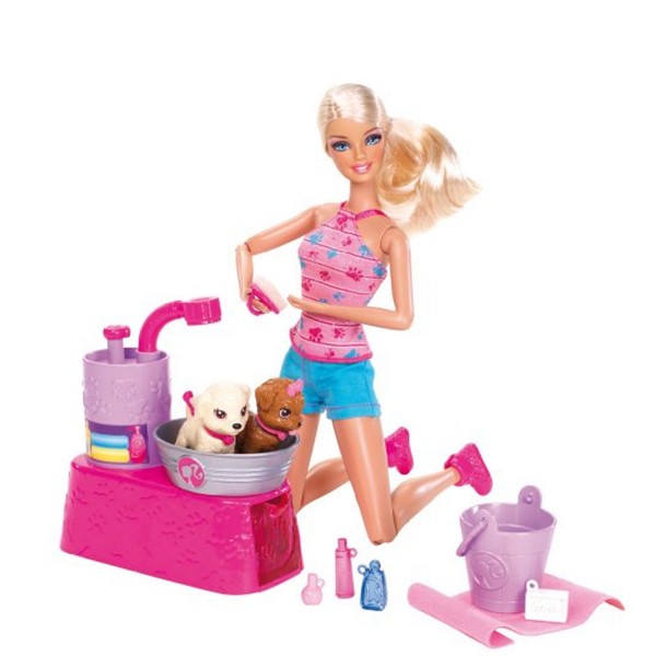 Barbie toiletteuse - Mattel-W3153