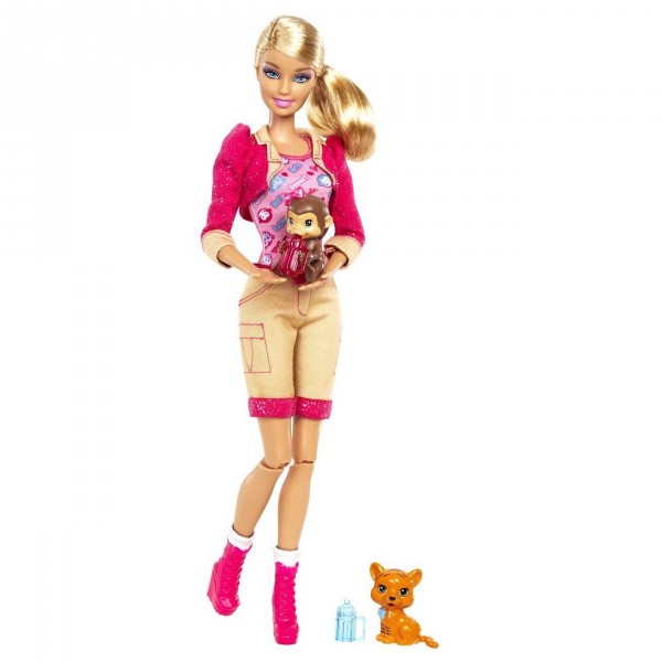 Barbie vétérinaire de zoo - Mattel-R4226-X9077