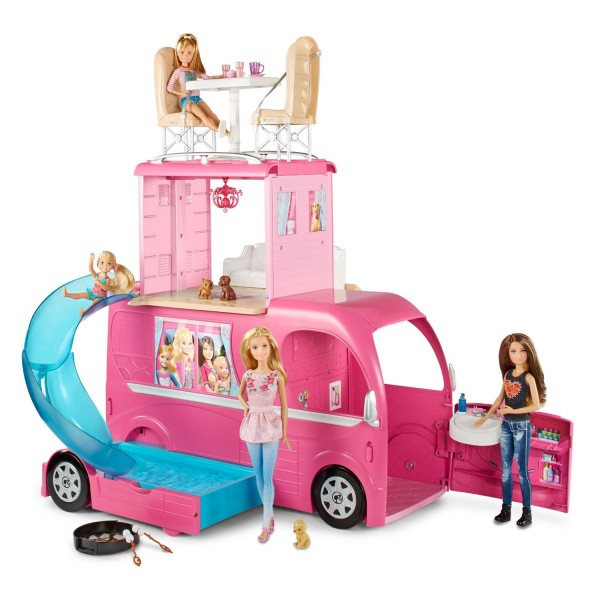 Camping-car duplex de Barbie - Mattel-CJT42