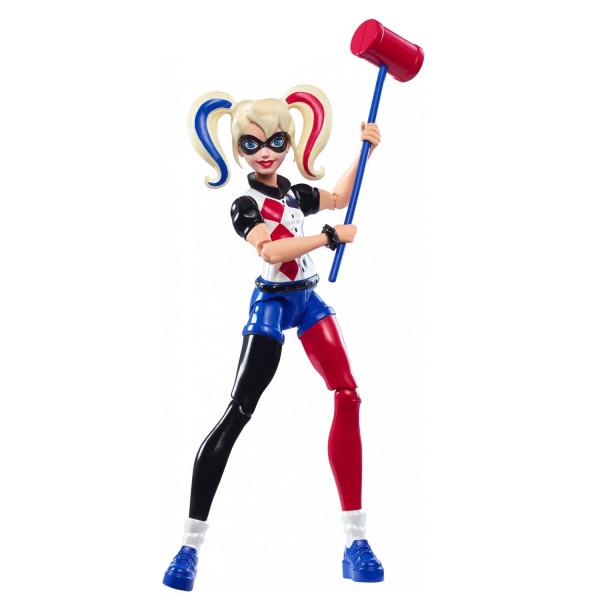 Figurine d'action DC Super Hero Grils : Harley Quinn - Mattel-DMM32-DMM36