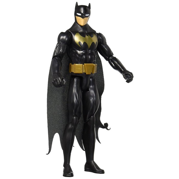 Figurine Justice League 30 cm : Batman (costume noir) - Mattel-FBR02-DWM50