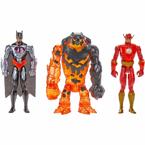 Figurines Batman Unlimited 30 cm : Batman, Flash, Clayface - Mattel-DKN47