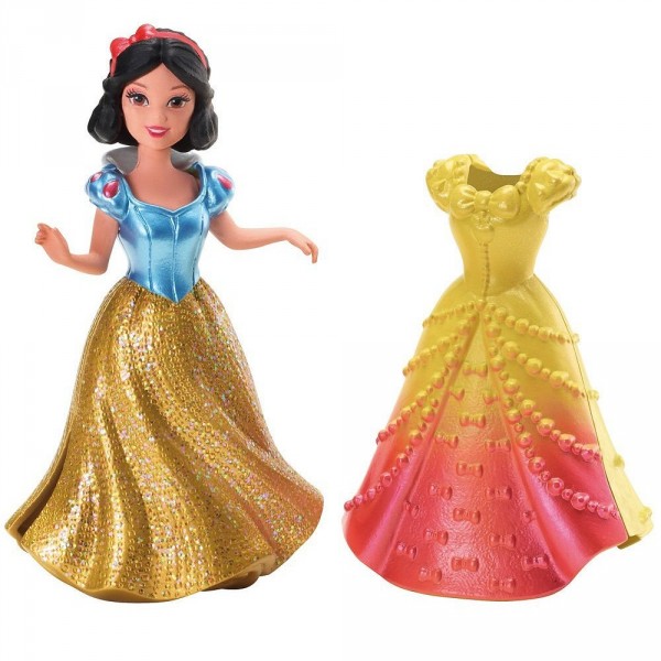 Mini poupée Princesse Disney et tenue : Blanche-Neige - Mattel-X9404-X9409