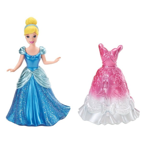 Mini poupée Princesse Disney et tenue : Cendrillon - Mattel-X9404-X9405