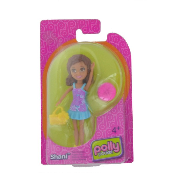 Polly Pocket La p'tite Polly : Shani et son sac - Mattel-K7704-BCY76