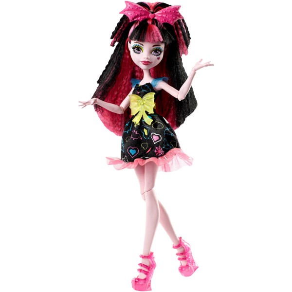 Poupée Monster High : Coiffure électrisante :  Draculaura - Mattel-DVH65-2
