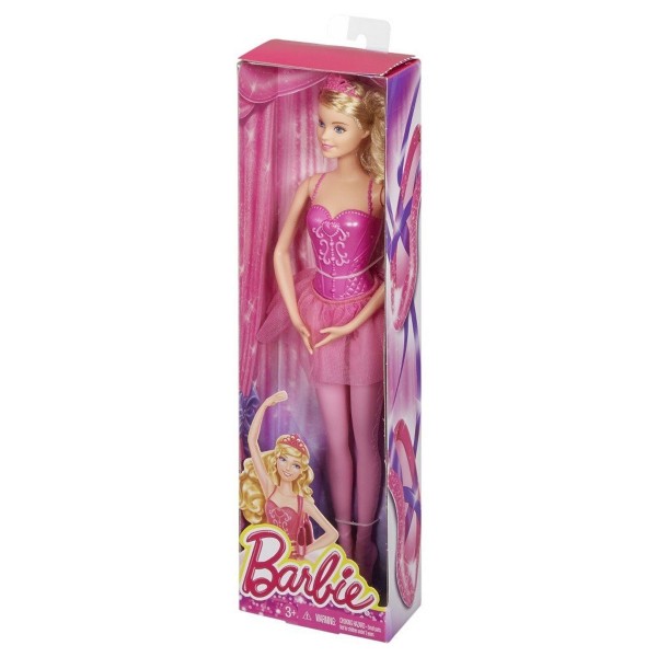 Poupée Barbie : Ballerine rose - Mattel-CFF42-CFF43