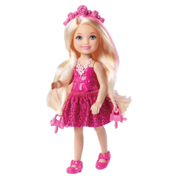 Poupée Barbie : Chelsea chevelure magique blonde - Mattel-DKB54-DKB57