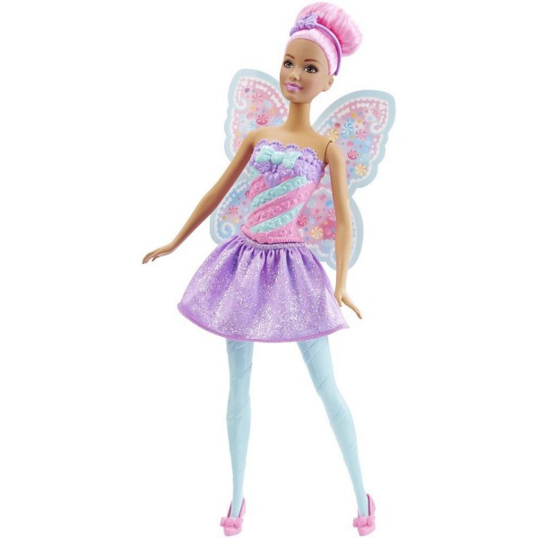 Poupée Barbie : Fée multicolore Bonbons - Mattel-DHM50-DHM51