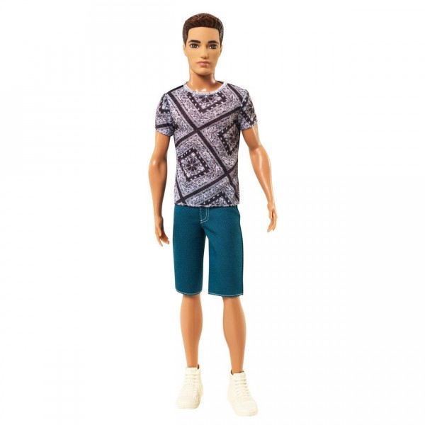 Poupée Barbie : Ken Fashionistas : Ryan brun - Mattel-BCN42-CFG20