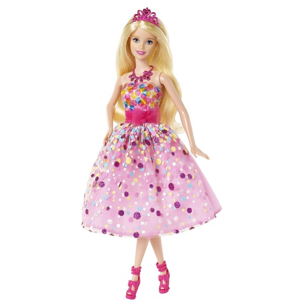 Poupée Barbie : Princesse Anniversaire - Mattel-CFF47