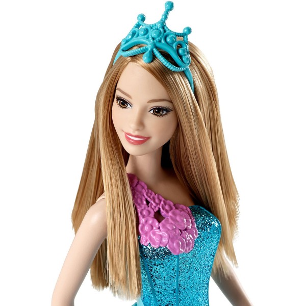Poupée Barbie : Princesse bleue - Mattel-CFF24-CFF26