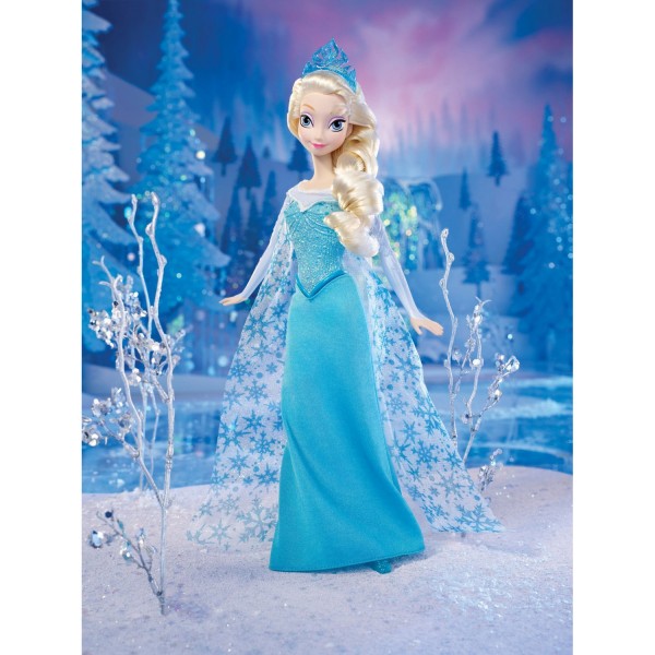 Poupée Frozen la reine des neiges : Elsa - Mattel-Y9959-Y9960