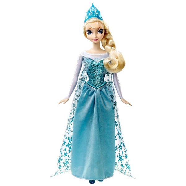 Poupée La Reine des Neiges : Elsa, Chanteuse des neiges - Mattel-CJJ10