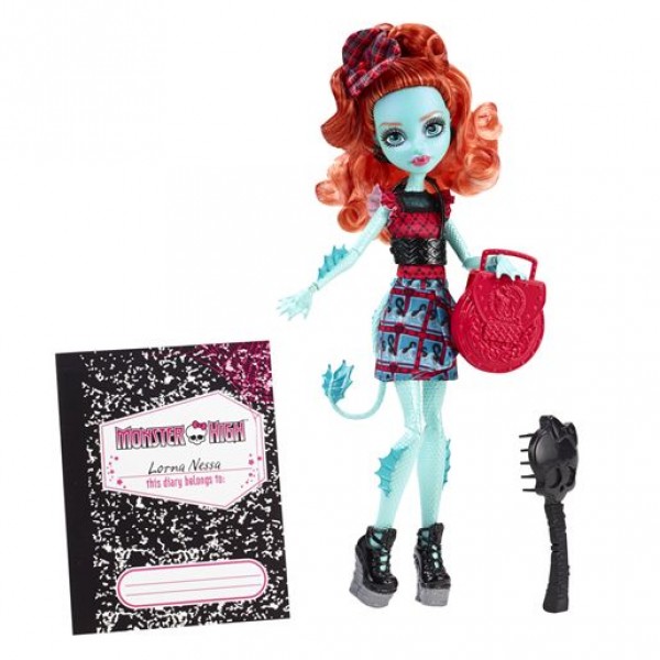 Poupée Monster High : Echange monstrueux : Lorna Mc Nessie - Mattel-CFD17-CDC36