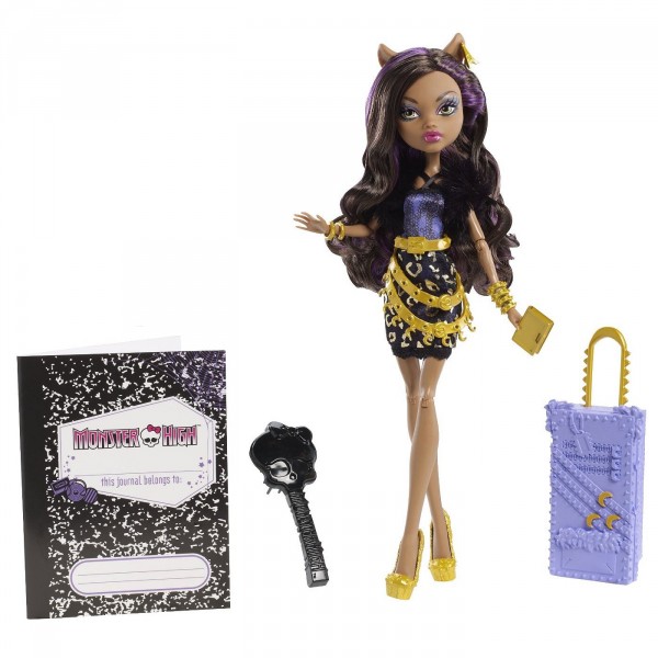 Poupée Monster High : Goules en vacances : Clawdeen Wolf - Mattel-Y7643-Y7646