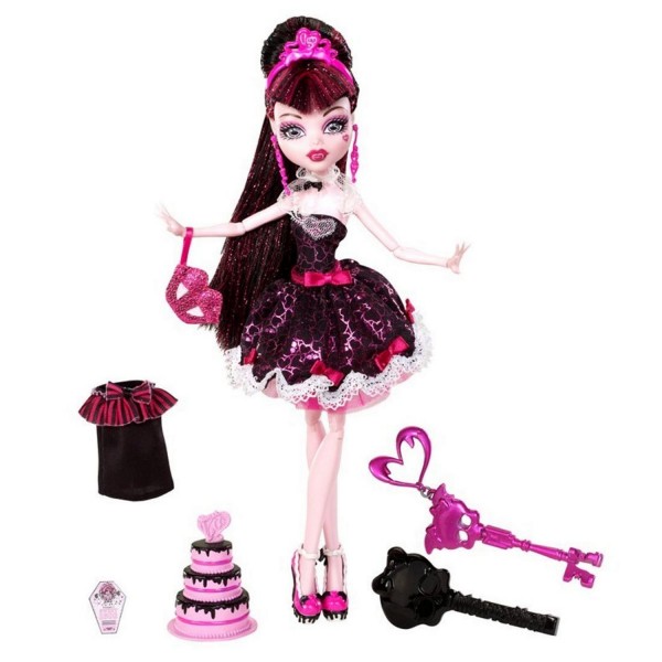 Poupée Monster High : Tenue de soirée : Draculaura - Mattel-W9188-W9189
