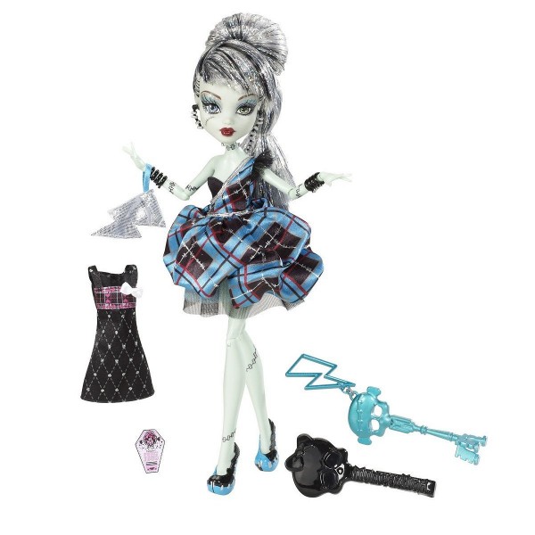 Poupée Monster High : Tenue de soirée : Frankie Stein - Mattel-W9188-W9190