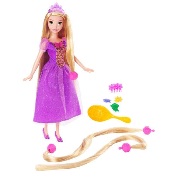 Poupée Princesse Disney : Raiponce : Cheveux fantastiques - Mattel-CJP12-DFR34