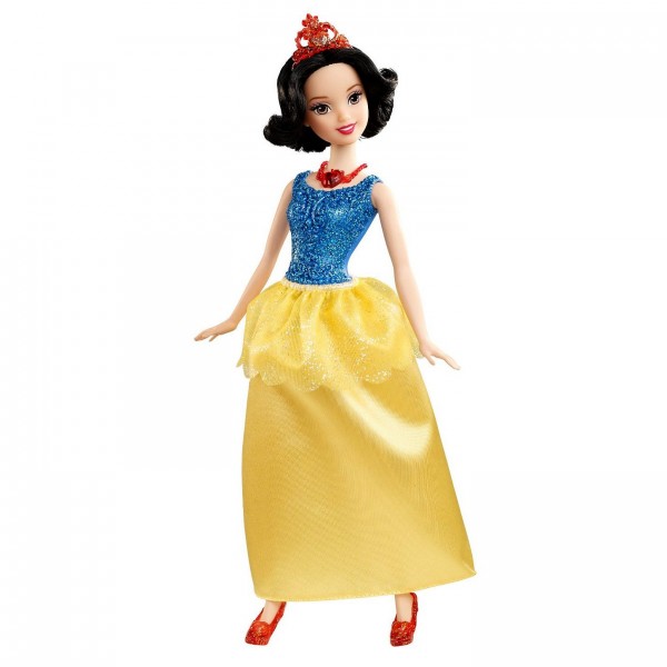 Poupée Princesses Disney : Blanche Neige Paillettes - Mattel-X9333-X9338